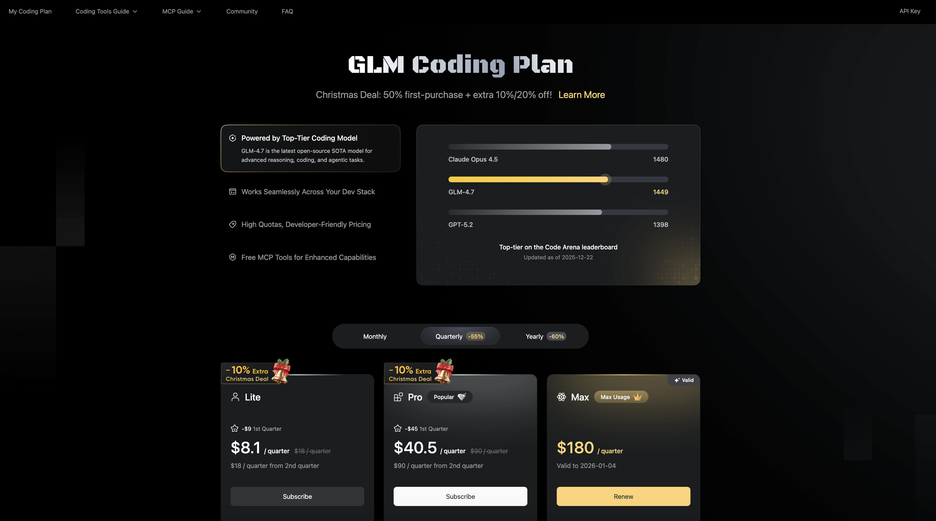 Z.AI Coding subscription